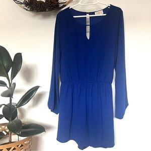 Everly/Anthropologie Long Sleeve Romper